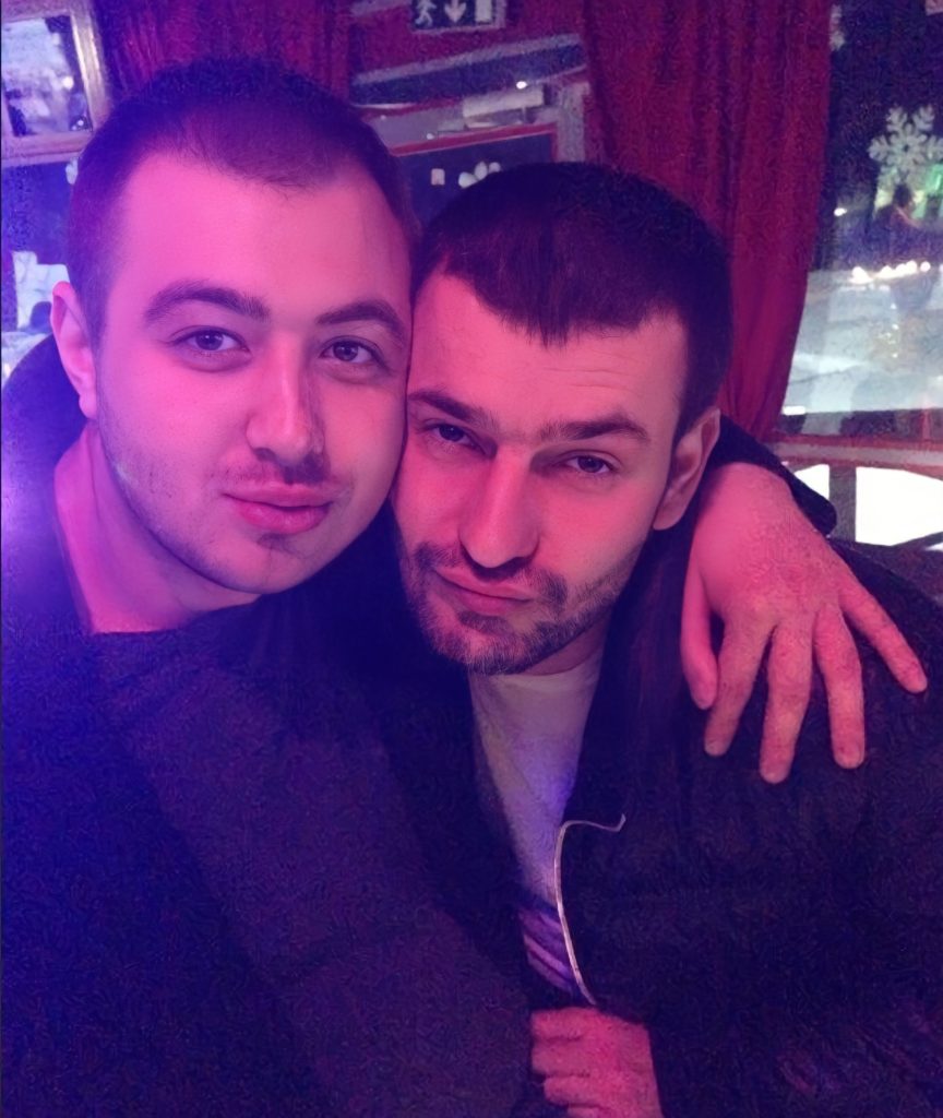 Andrei Parkhomenko, also known as Andrei Amirkhanyan, and his partner Shchiptsov