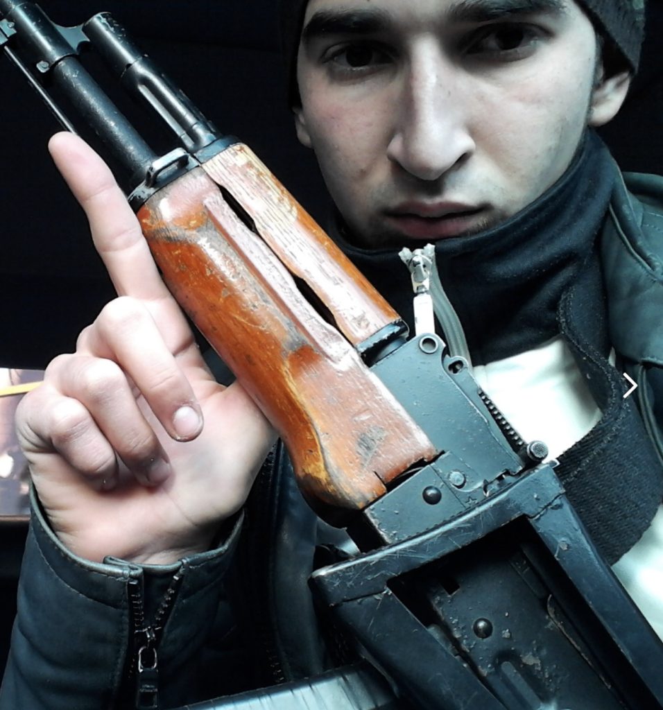 Ilkhan Seytkhalilov in the role of a gangster